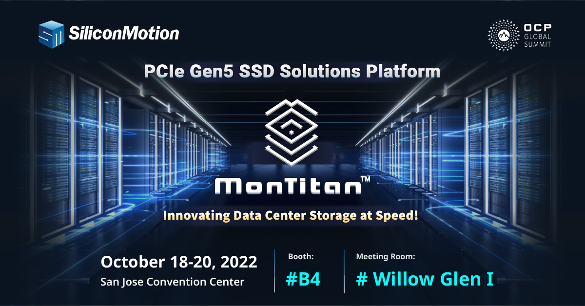 2022 OCP Global Summit Silicon Motion